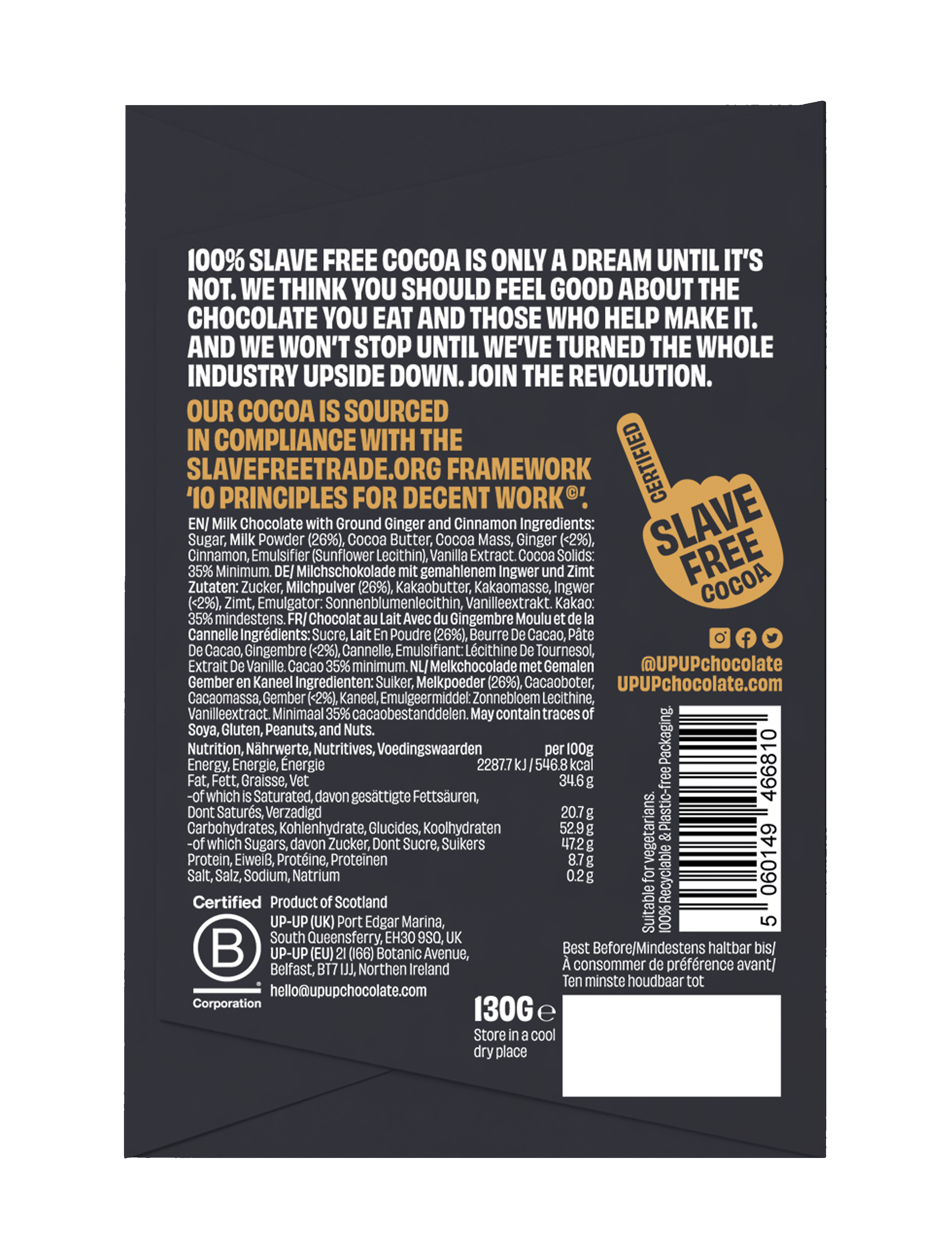 Gingerbread Milk 130G