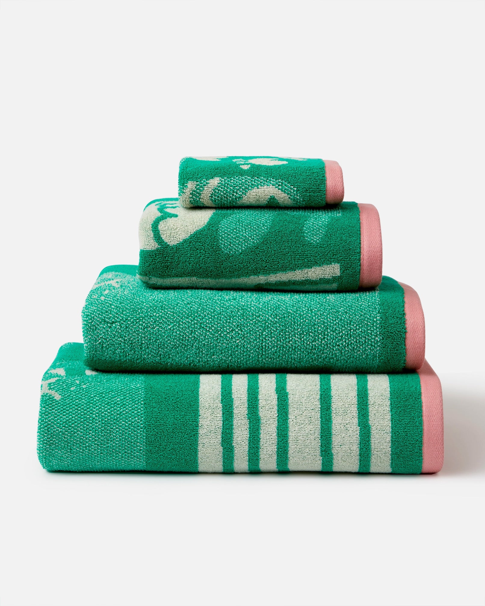 Birds and Bees Bath Towel