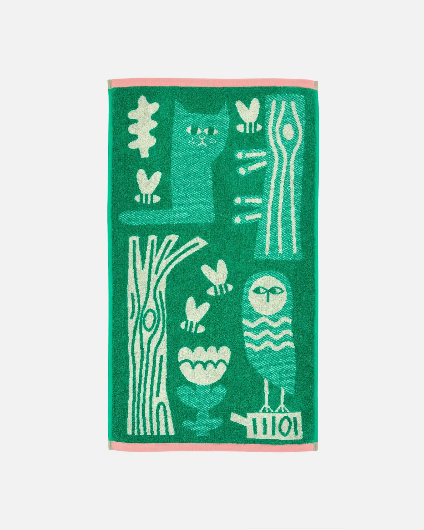 Birds and Bees Hand Towel